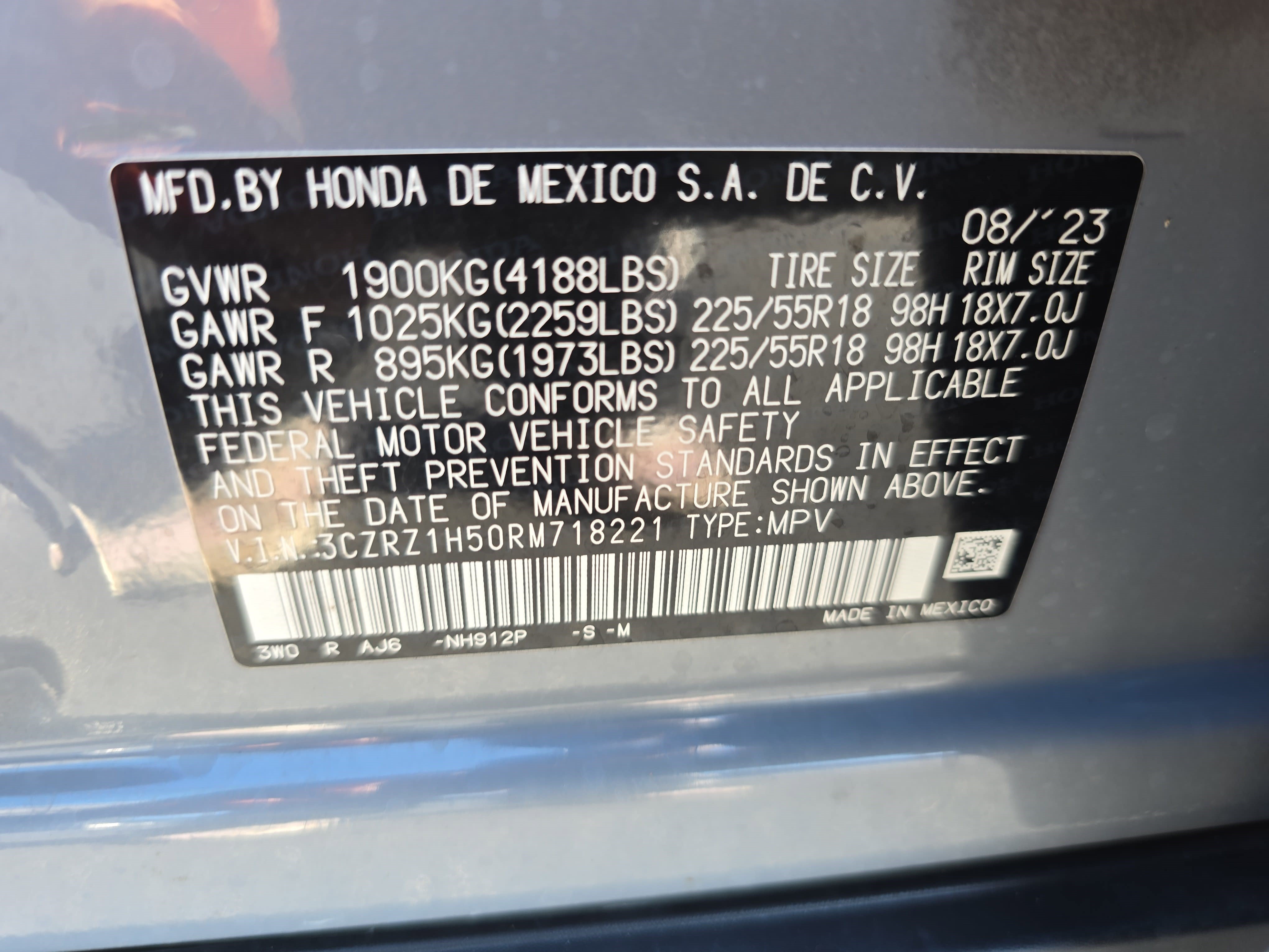 Used 2024 Honda HR-V Sport image 34