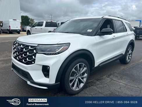 Used 2025 Ford Explorer Platinum w/ Ultimate Package AWD/4WD image 3