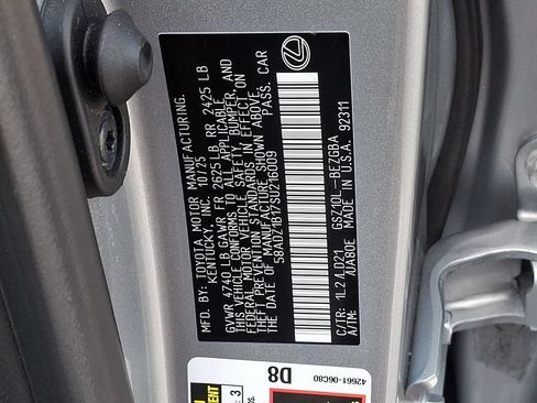 Used 2025 Lexus ES 350 w/ Premium Package FWD image 27