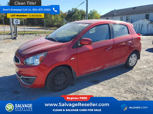 Used 2018 Mitsubishi Mirage ES FWD image 1