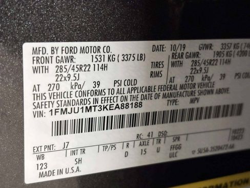 Used 2019 Ford Expedition Platinum AWD/4WD image 40