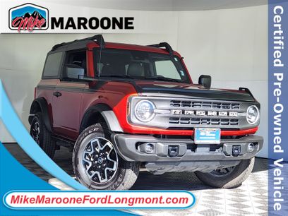 Certified 2022 Ford Bronco Black Diamond