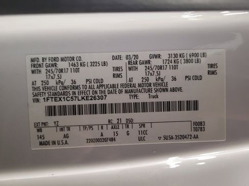 Used 2020 Ford F150 XL w/ Equipment Group 101A Mid RWD image 33