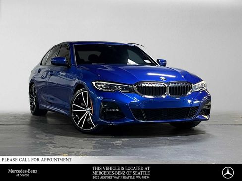 Used 2021 BMW 330i Sedan w/ M Sport Package RWD image 1