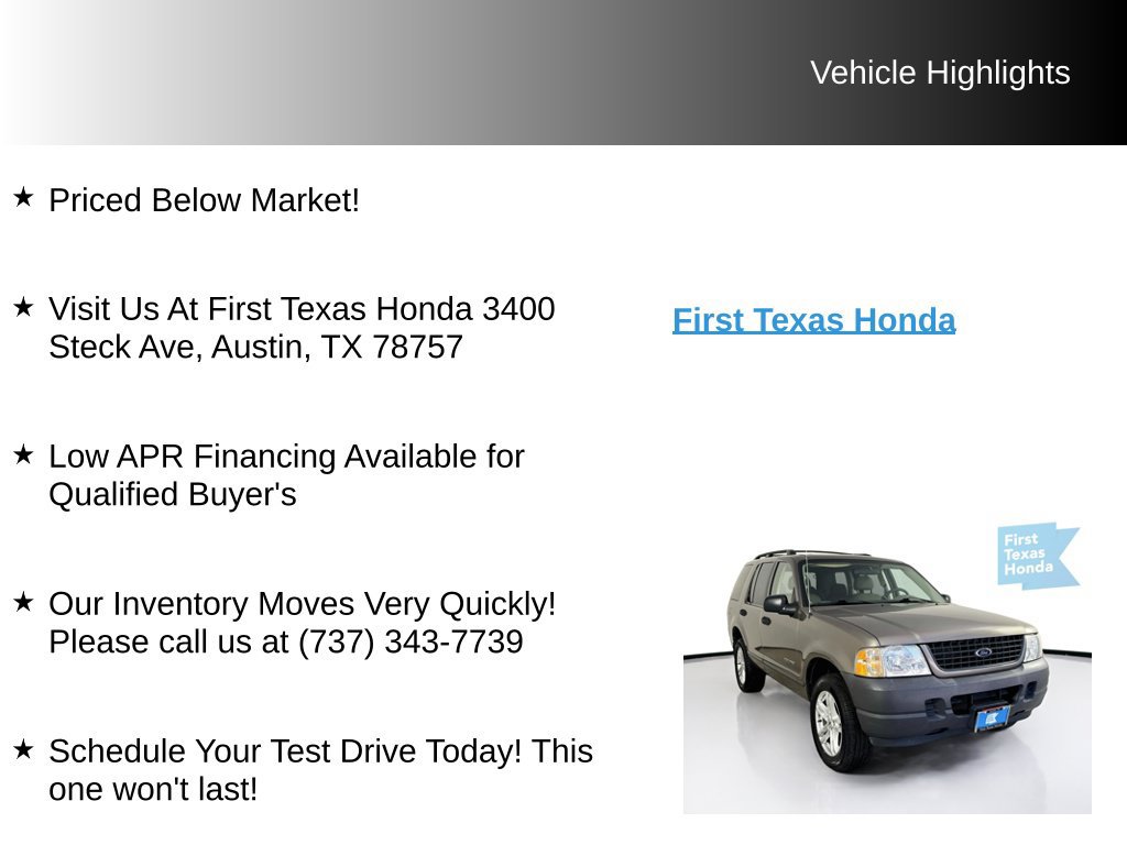 Used 2004 Ford Explorer XLS RWD image 9