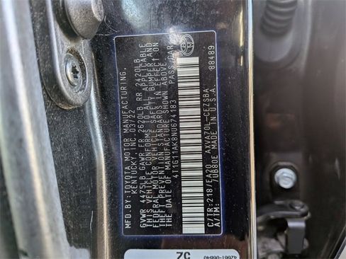 Used 2022 Toyota Camry SE w/ Cold Weather Package image 32