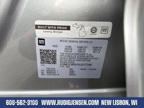 Used 2025 Chevrolet Traverse Z71 AWD/4WD image 32