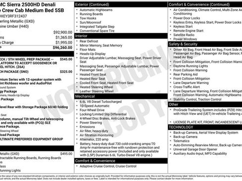 Certified 2024 GMC Sierra 2500 Denali Ultimate AWD/4WD image 4