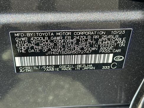 Certified 2024 Lexus IS 350 F Sport RWD image 27