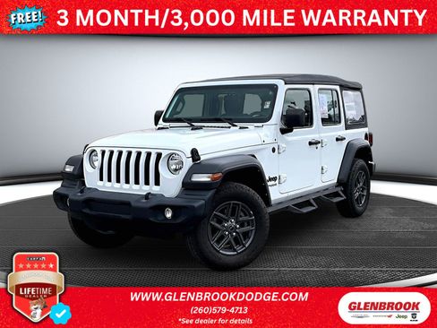 Certified 2022 Jeep Wrangler Unlimited Sport AWD/4WD image 1