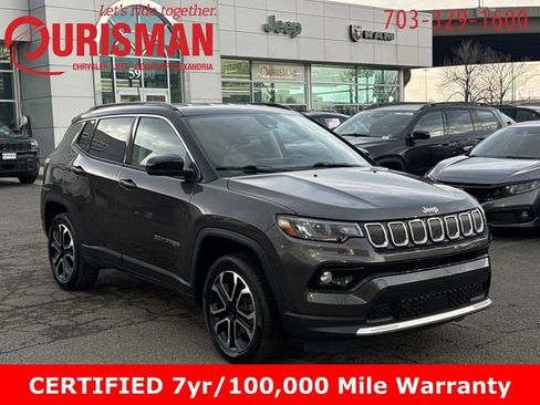 Certified 2022 Jeep Compass Limited image 1