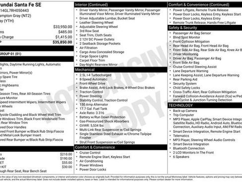 Used 2024 Hyundai Santa Fe SE FWD image 5