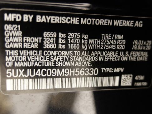 Used 2021 BMW X5 M50i w/ Premium Package image 68