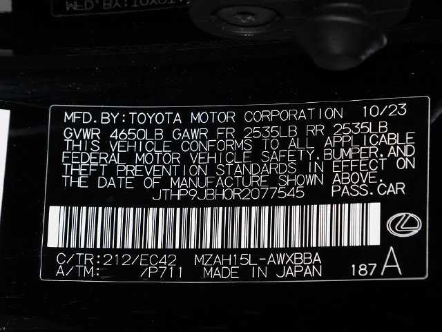Used 2024 Lexus UX 250h AWD w/ Premium Package image 36