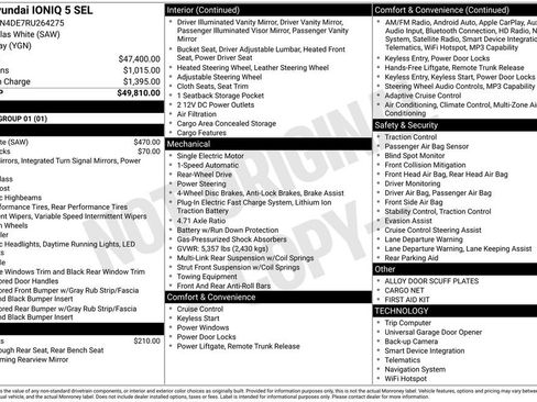 Used 2024 Hyundai Ioniq 5 SEL RWD image 31