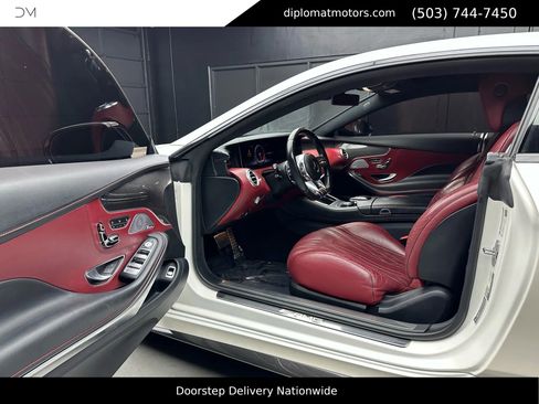 Used 2019 Mercedes-Benz S 63 AMG 4MATIC Coupe w/ Carbon Fiber Exterior Package image 18