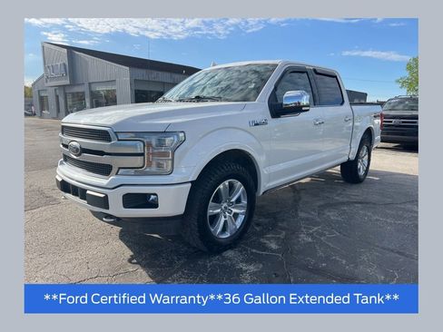 Used 2019 Ford F150 Platinum w/ Equipment Group 701A Luxury AWD/4WD image 1