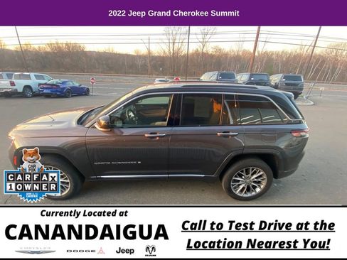 Used 2022 Jeep Grand Cherokee Summit AWD/4WD image 4