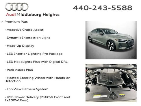 Certified 2025 Audi A5 2.0T Premium w/ Premium Plus AWD/4WD image 12