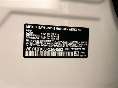 Certified 2024 BMW i5 M60 w/ Premium Package AWD/4WD image 32