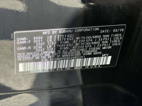 Used 2019 Subaru Ascent Touring w/ Popular Package #2A AWD/4WD image 29