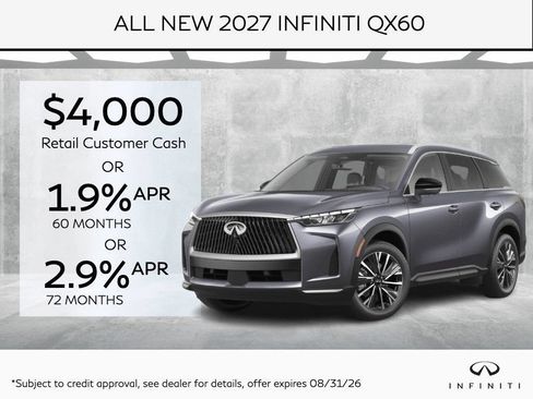 New 2027 INFINITI QX60 Sport AWD/4WD image 2