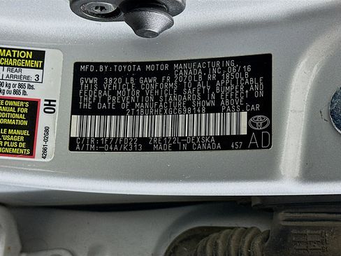 Used 2016 Toyota Corolla S image 12