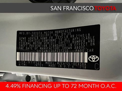 Certified 2025 Toyota Corolla SE image 39