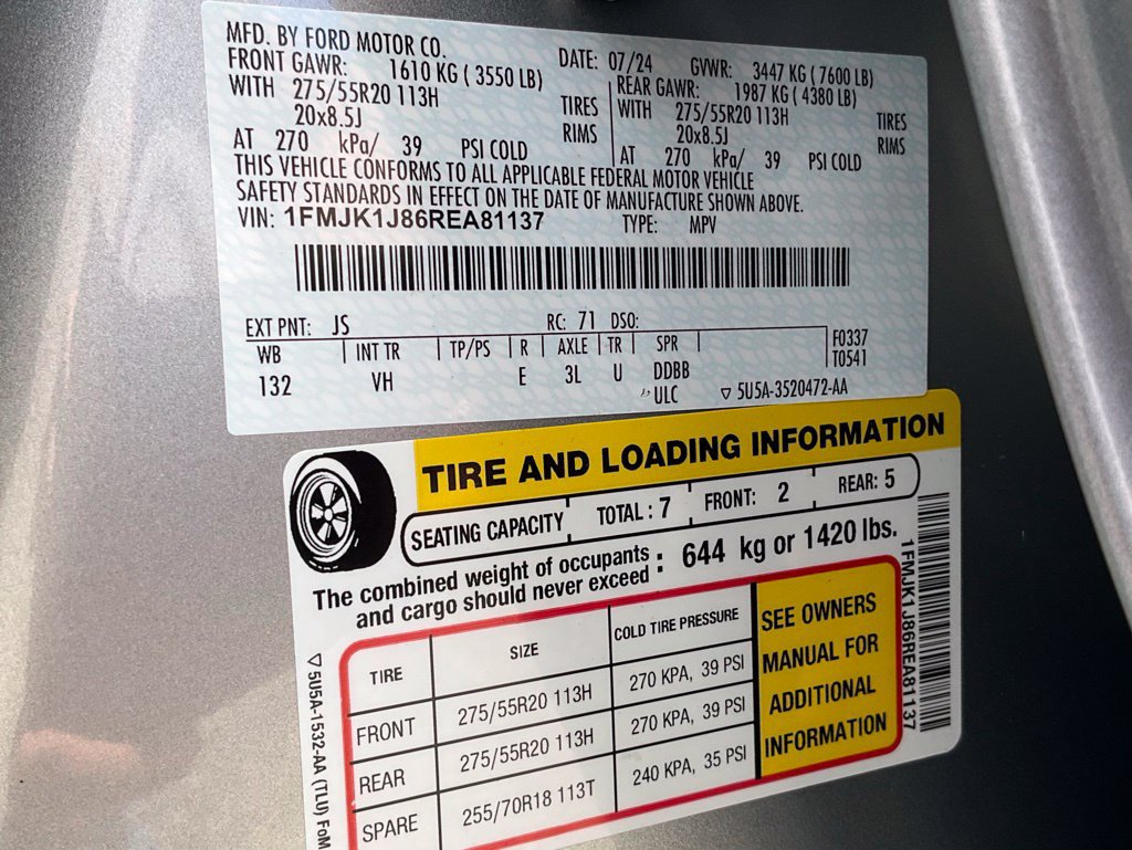 Used 2024 Ford Expedition Max XLT AWD/4WD image 57