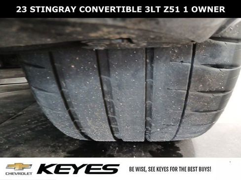 Used 2023 Chevrolet Corvette Stingray Premium Conv w/ Z51 Performance Package RWD image 36