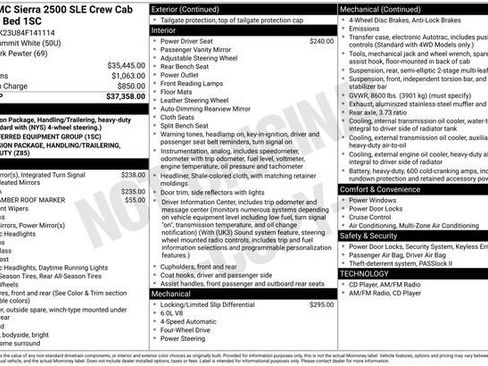 Used 2004 GMC Sierra 2500 SLE AWD/4WD image 25