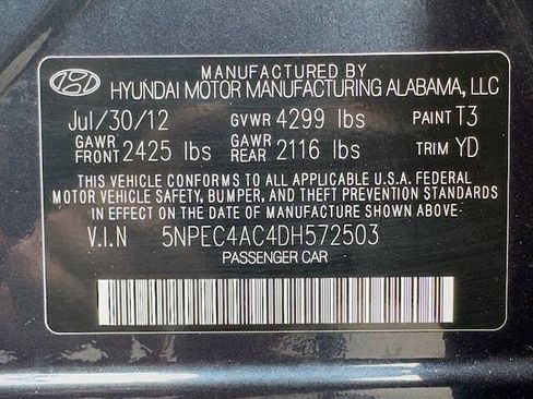 Used 2013 Hyundai Sonata Limited FWD image 18