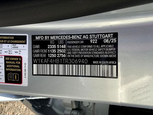 Certified 2026 Mercedes-Benz C 300 4MATIC Sedan image 25