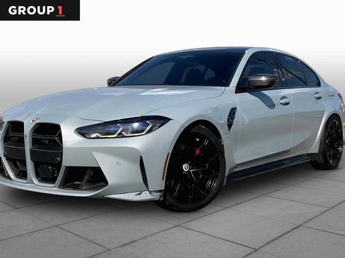 Used 2022 BMW M3 Competition w/ M Carbon Exterior Package AWD/4WD image 1
