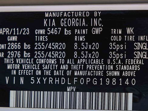 Certified 2023 Kia Sorento X-Line EX AWD/4WD image 18