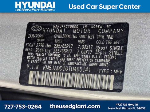 Used 2026 Hyundai Tucson Blue SE AWD/4WD image 39