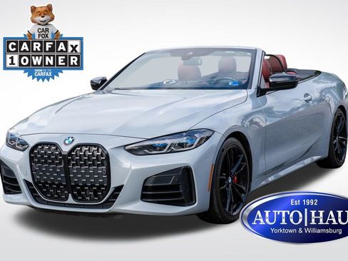 Used 2024 BMW M440i Convertible w/ Premium Package RWD image 1