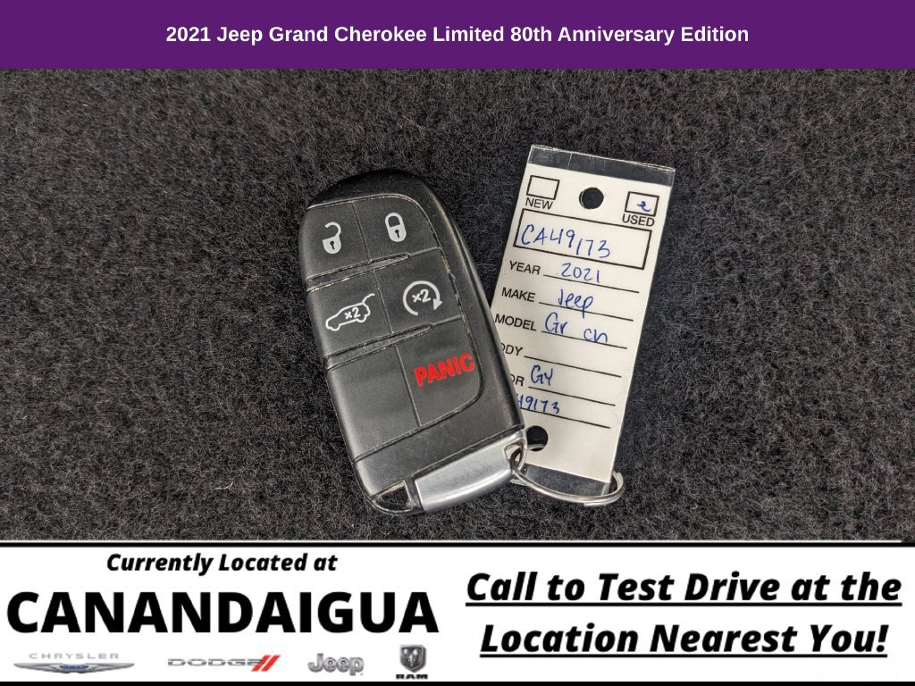 Used 2021 Jeep Grand Cherokee Limited w/ Quick Order Package 28K 80th AWD/4WD image 41