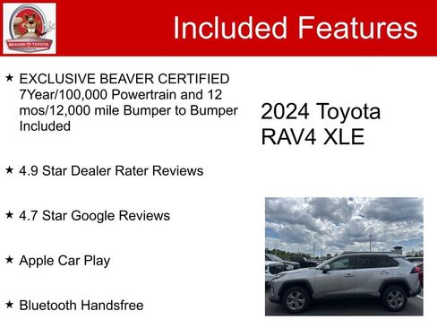 Used 2024 Toyota RAV4 XLE FWD image 5