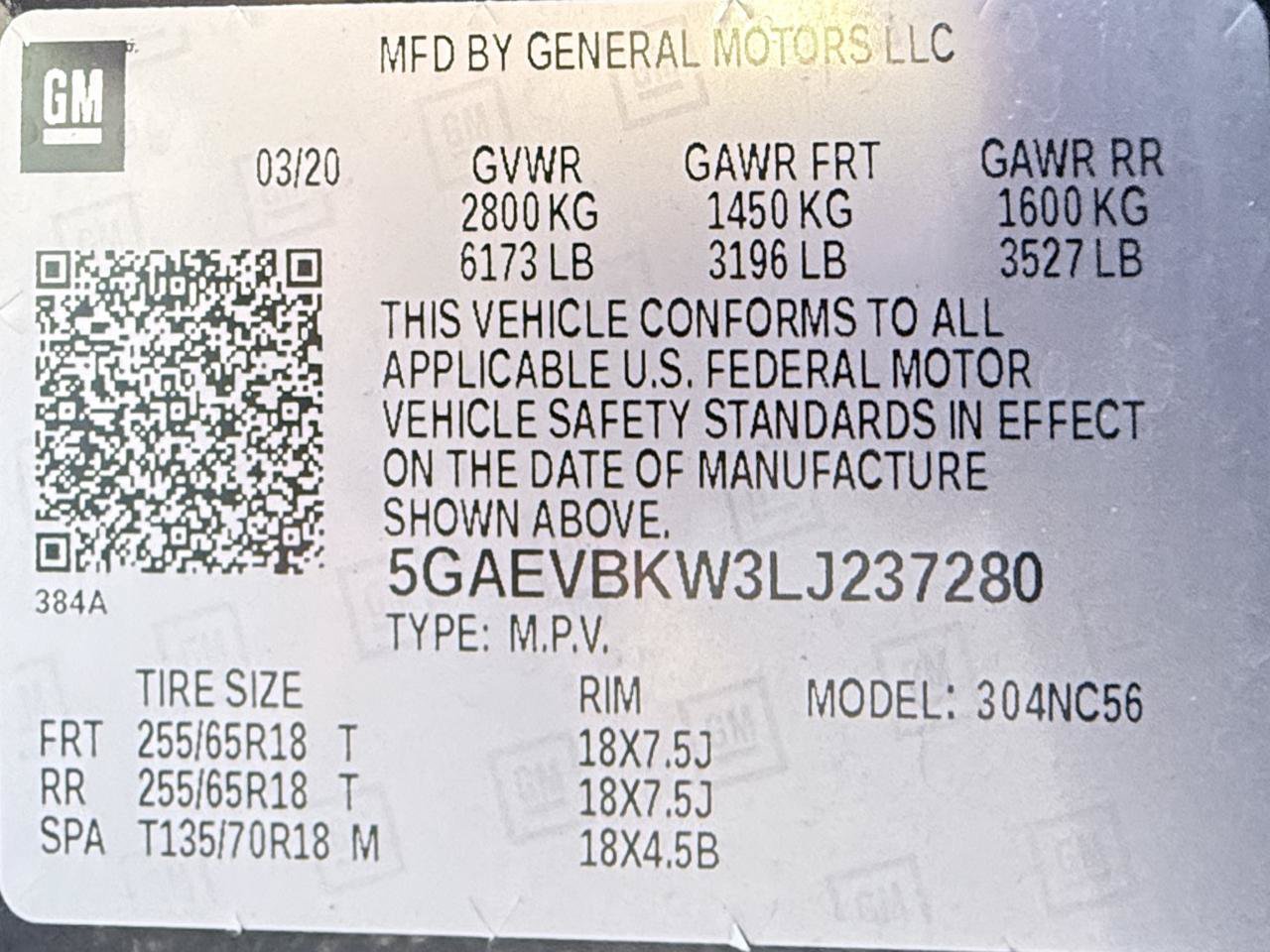 Used 2020 Buick Enclave Premium w/ Trailering Package, 5000 lbs. AWD/4WD image 22