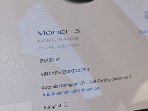 Used 2019 Tesla Model 3 Long Range image 21