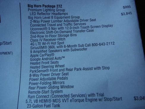 Used 2023 RAM 1500 Big Horn AWD/4WD image 23