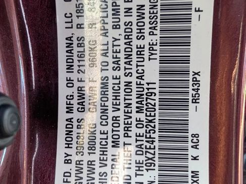Used 2019 Honda Insight EX image 27
