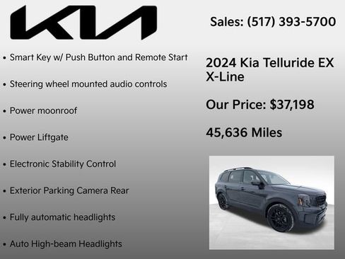 Used 2024 Kia Telluride EX X-Line AWD/4WD image 12