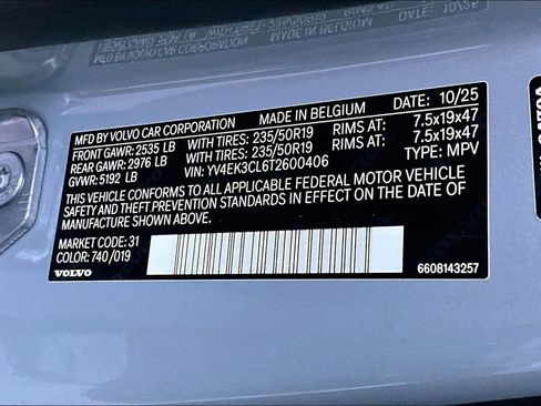 New 2026 Volvo EX30 Cross Country Ultra w/ Protection Package Premier AWD/4WD image 8