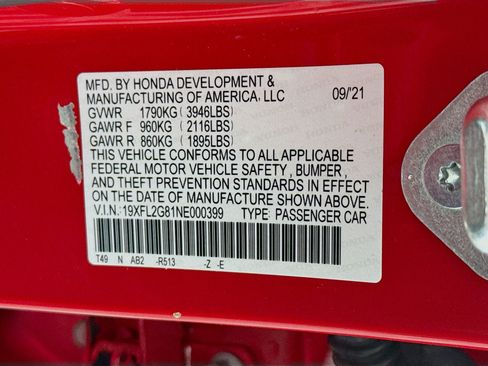 Used 2022 Honda Civic Sport image 39