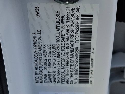 New 2025 Honda Accord Sport image 18