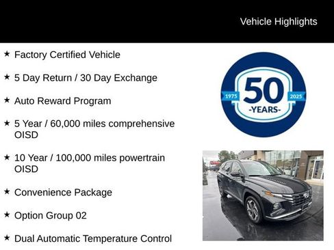 Certified 2023 Hyundai Tucson SEL w/ Convenience Package AWD/4WD image 5