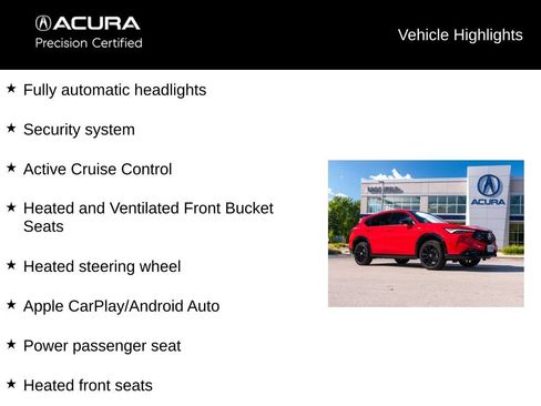 Certified 2026 Acura ADX A-Spec AWD/4WD image 17