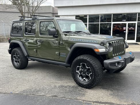 Used 2023 Jeep Wrangler Unlimited Rubicon 4xe w/ Safety Group image 2